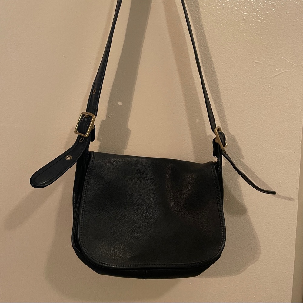 Vintage Coach Leather Bag